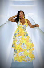 Load image into Gallery viewer, Khloé Yellow Maxi Dress
