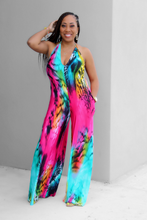 Load image into Gallery viewer, Tie Dye Jumpsuit
