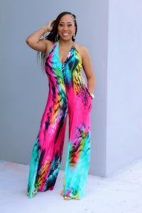 Tie Dye Jumpsuit